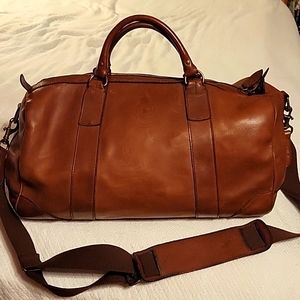 Polo leather duffle bag